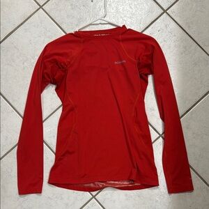 Columbia Vibrant Red Performance Top